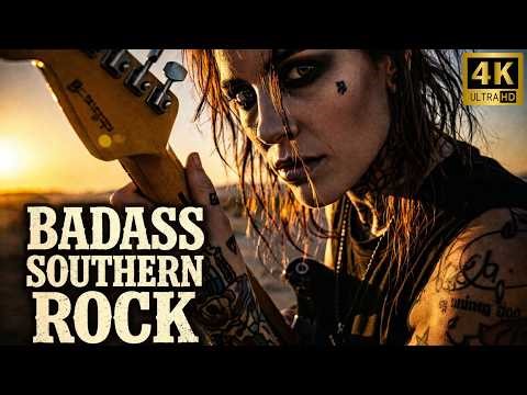 Redneck Southern Rock Convoy 🔥 EXTREME Loud Texas Bikers 1 Hour Playlist 4K Ultra HD 2026