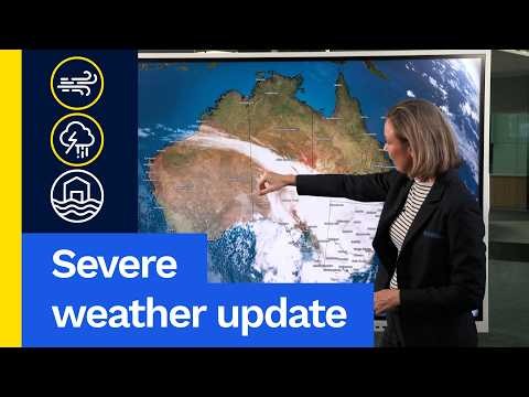 Severe Weather Update: Wet and windy for the south-east
