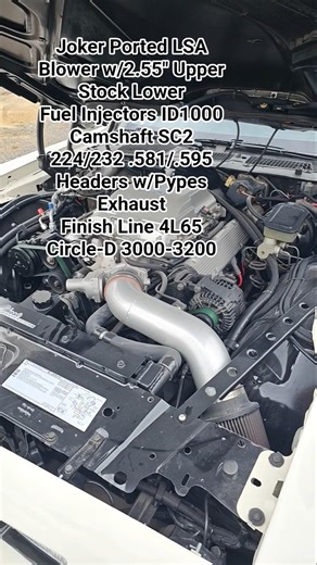 700hp LSA idle chop. 1981 Trans Am pace car