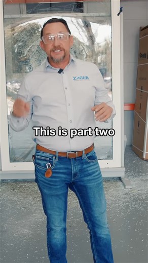 Part Two: 2×4 Large Missile Impact Test 💥🪟 After eight direct hits, the laminated impact glass was still completely intact—doing exactly what it was engineered to do. Here’s the science behind it ⬇️ Hurricane (impact-rated) glass is made of two panes of glass bonded to a tough, clear interlayer. During a storm, flying debris may crack the outer “sacrificial” pane, but the interlayer holds everything together, keeping the opening sealed. Why that matters in a hurricane 🌪️ When a window fails, 