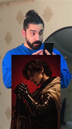 🔥Trending na Argentine Knight Portrait! *r | Tendencia Viral: Retrato de Caballero Argentino! Dreamina Al Tutorial ng Argentine Knight Portrait 5 « Vlutorial de Retrato de Caballero Argentino tr Karaniwang selfie mo → cinematic na knight portrait mo na naka-black armor, white cloak, at deep red backdrop, kasama pa ang cute na twist tulad ng parrot head! | Tu selfie normal → retrato cinematográfico de caballero con armadura negra, capa blanca y fondo rojo intenso, ¡incluso con un toque divertido