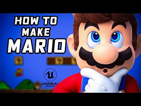 Make MARIO in one video (Unreal Engine tutorial)