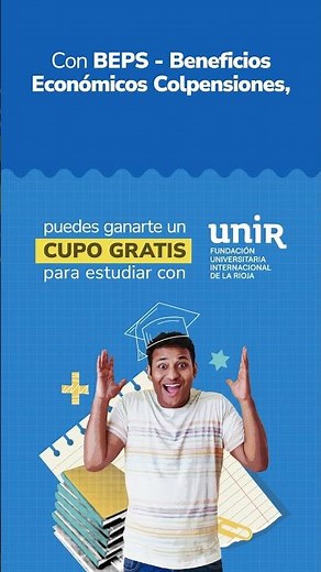 👉 With Colpensiones BEPS, we’re giving you a free spot to study. 🎓