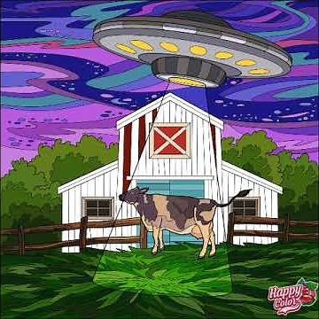 Alien Invasion In America Coloring Page 🎨