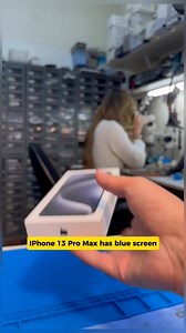 2.2K views | iPhone 13 pro max has blue screen #asmr #smartphone #funnyshorts | 硬核數碼 | Facebook