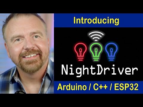 LED STRIP LIGHTS over WIFI! NightDriver Arduino How to Project in C++ and Python