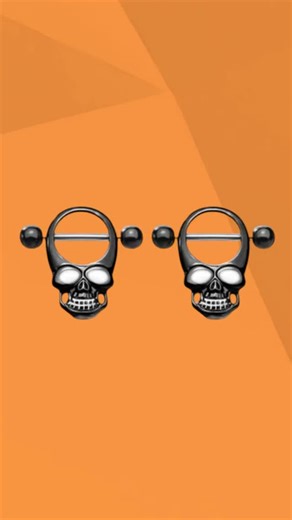 💀 Dare to stand out. Our Enamel Eye Skull Nipple Shields aren’t just jewelry — they’re attitude. Made from premium surgical steel for comfort, strength, and serious style. Tap to shop the boldest look on BodyJewelry.com 🔥 #SkullJewelry #BodyJewelry #PiercingStyle #NippleShields #LuxeModz #fyp | BodyJewelry.com