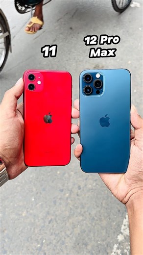 iPhone 11 Vs iPhone 12 Pro Max || Camera Zoom Test! #shorts