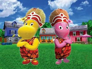 Volcano Sisters Tasha & Uniqua Are At The Backyard