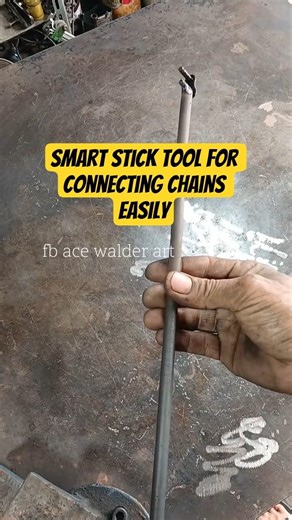 Smart Stick Tool for Connecting Chains Easily #diy #tools #unitedstates