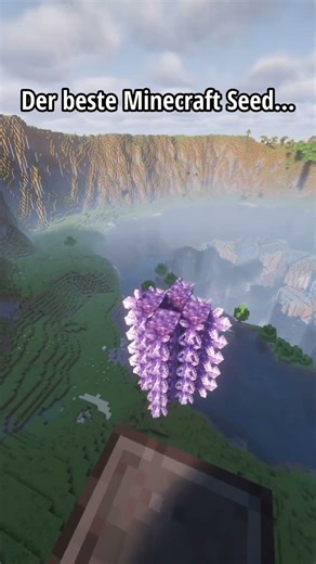Der schönste Seed in Minecraft Java und Bedrock! xD #shorts #minecraftseeds