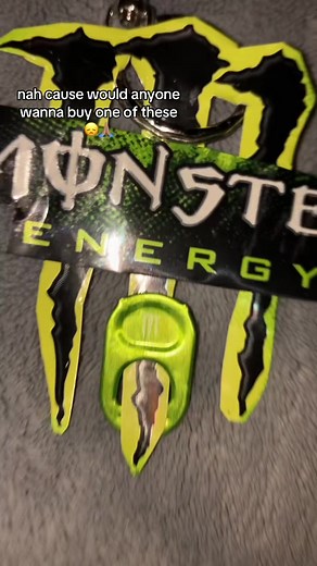 DIY Monster Energy Keychain Creation