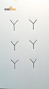 Easy drawing with alphabet Y ❤️ #art #drawing #easydrawing #pencildrawing | Rong Pencil