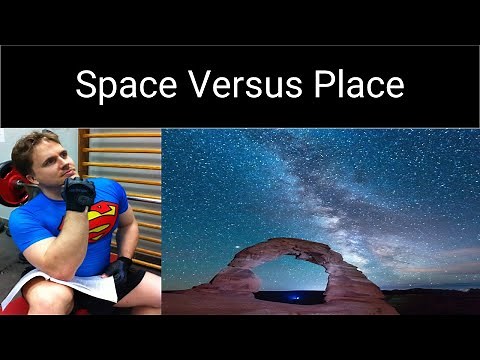 What is the Difference Between Space and Place? How is a Hetereotopia Between Space and Place?