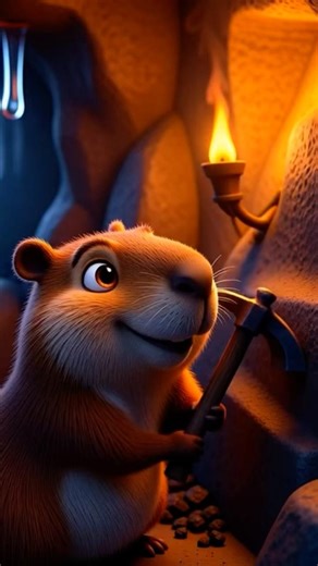 Coal for Fish: The Hard Life of a Capybara🥺😫