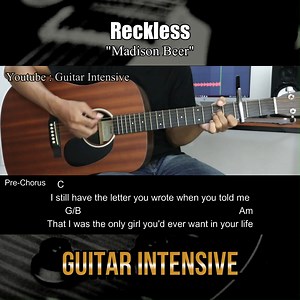 17 reactions | Reckless - Madison Beer - Easy Chords and Strumming Pattern Also visit our YouTube channel for the latest updates : https://www.youtube.com/@guitarintensive #reckless #madisonbeer #acousticguitar #acousticcover #acoustic #easychords #guitar #guitarist #guitarcover #guitarlesson #guitarlessons #guitartutorial #guitartutorials #guitarcovers | Guitar Intensive | Facebook