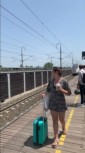 High-Speed Train Ride: Avignon TGV to Paris