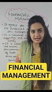 🧾 Financial Management Full Concept in 5 Minutes | Sources of Business Finance
