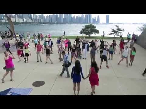 Sam and Nina's Flash Mob Marriage Proposal in Chicago