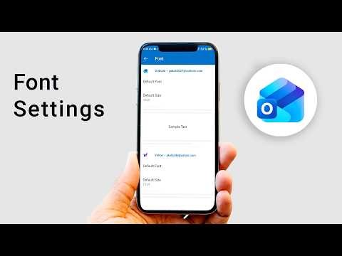 How to Customize Outlook Mail Font Settings