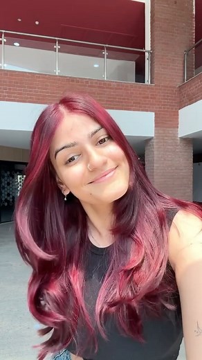 Nush🎀 | Here’s your go to guide for flawless hair colouring at home ft @birdsofparadyes 🫶🏻👩🏻‍🦰 Shade used : cherry coke . . . #birdofparadyes... | Instagram