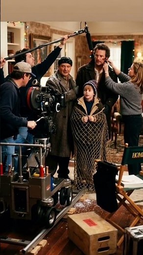 Home Alone Behind the Scenes: Rare Filming Moments! #HomeAlone #BehindTheScenes #ai #MacaulayCulkin