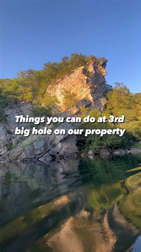 10K views · 41 reactions | Our hidden little gem in the mountains of West Virginia ⛰ make sure you grab a property map when you stay at our cabins so you can find this sweet spot. | Harman's Luxury Log Cabins | Facebook