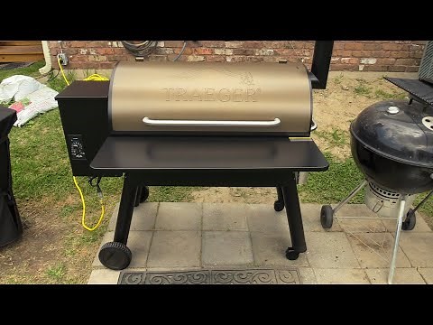 Traeger Pro 34 Set up, Burn in and 1st Cook