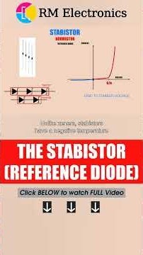 The Stabistor (Reference Diode) : Exotic Electronic Components