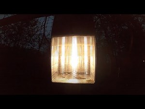 First Startup of the High Pressure Sodium Outside Lights for 2022