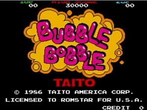 Bubble Bobble (Arcade) - Insert Coin