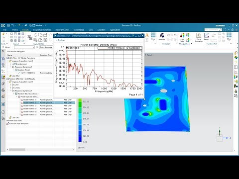 Simcenter 3D Assembly FEM of an Electronics Box for a Random Base Excitation