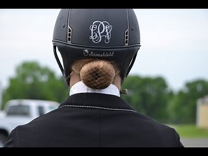 How To: Quick and Easy Horse Show Hair Bun for Dressage Riders
