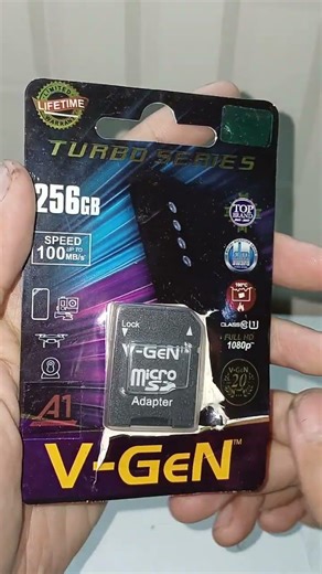 MicroSD V-Gen Turbo Series 256GB 512GB 1TB Murah Original Garansi Resmi