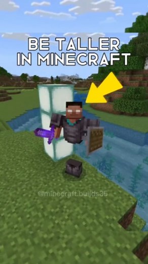 MB.35 | Minecraft Commandblock Command | Be 3 blocks tall!😱⬆️🔥 📲Follow: @minecraft.builds35 And on tik tok!🔥 📥DM for cooperation or Promotion!... | Instagram