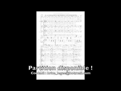La Java des Bombes Atomiques - Boris Vian - Choeur et piano