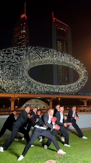 🌌 Dancing into the Future with Urban Verbunk 🌌Join us as Urban Verbunk lights up the night in front of Dubai's stunning Museum of the Future with an enchanting performance of traditional Hungarian dance! 🇭🇺🇦🇪🌟 National Hungarian dance under the night sky🌃 Dubai’s futuristic landmark as our backdrop💃 Celebrating heritage in a modern worldFeel the tradition and innovation come alive in every move! Don't forget to like, comment, and share! 💫Follow us for more spectacular dance performance
