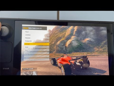 GTA 5 Grand Theft Auto V Steam Deck Native Trainer Mod Menu + F1 mods