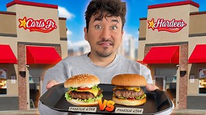 Eating at Carl's Jr vs Hardee's... What's The Difference | Brennen Taylor