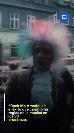“Rock Me Amadeus”: el inesperado hit en alemán que conquistó el número 1 mundial en 1986