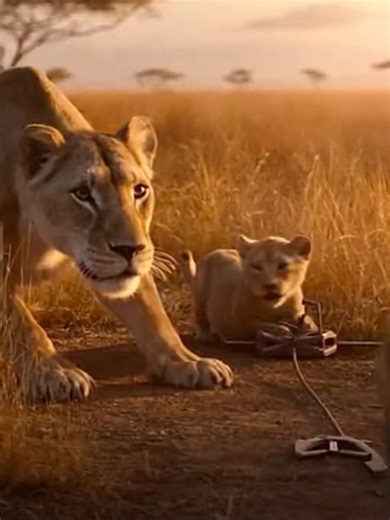 The Lioness Who Trusted Humans: A Heartwarming Story