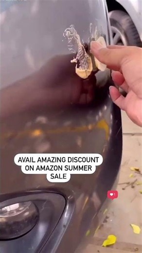 Remove scratches from car in minutes 🚗🎉