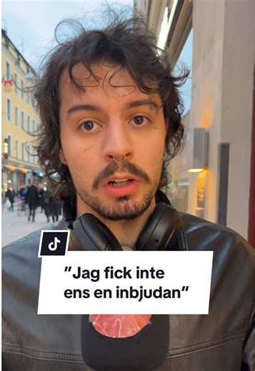 ”Jag fick inte ens en inbjudan till bröllopet” 🎤 #sverige #stockholm #fördig #foryou