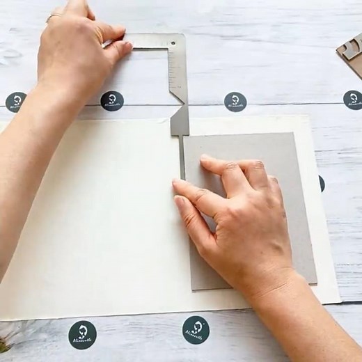 ALL IN ONE BOOK COVER GUIDER| #bookbinding Tool - #Alinacutle #AlinaCraft #papercraft #amazon #diy