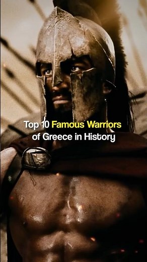 Top 10 Greatest Warriors of Ancient Greece #AncientGreece #HistoryBuff #GreekWarriors