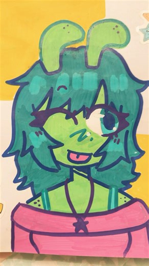 Drawing People’s Suggestions Tomorrow! #shorts #fyp #art #alien #trending