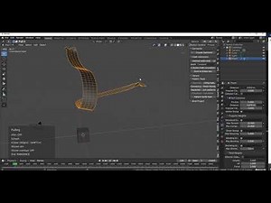 Knot created with Blender garment addon