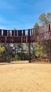 The Tank 101 artwork in Ballast Point Park is a large steel structure that represents one of the former oil tanks built in the 1930s. Visit Ballast Point Park: https://sydneyuncovered.com/ballast-point-park/ | Sydney Uncovered