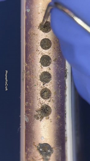 #satisfying #phone speaker #cleaning at #phonefixcraft