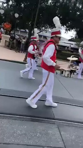 Disney’s Magic Kingdom Marching Band playing Pink Elephants on Parade from Dumbo #Shorts